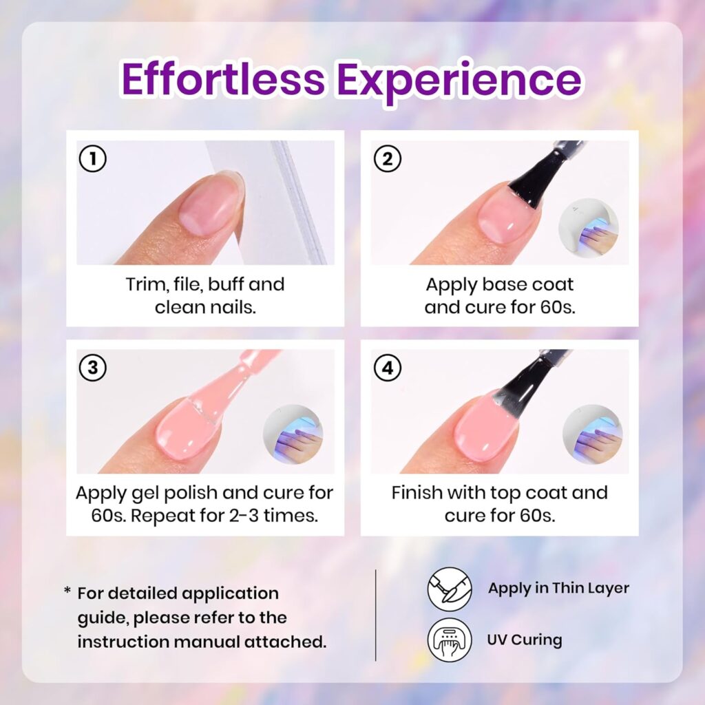 A Beginner’s Guide to At-Home Gel Nail Polish Beauty